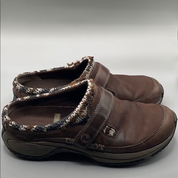 Merrell Encore Scoop mule clog coffee size 7 - Picture 4 of 8
